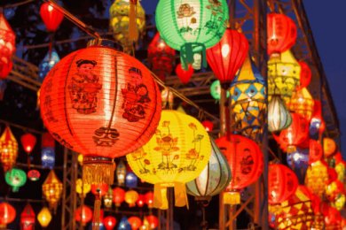 2022锦江区锦华万达广场国潮灯笼秘境美食节1月1日盛大开幕